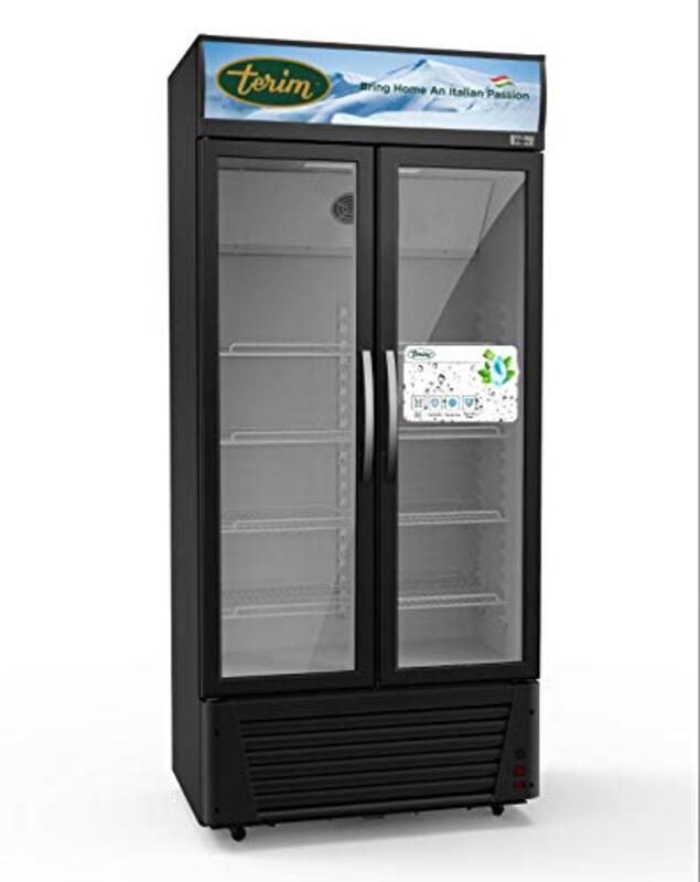 

Terim 600L Double Door Chillier, TERSC600W, Black