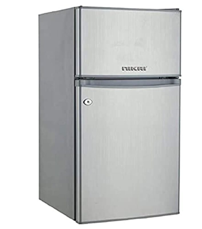 

Nikai 135L Double Door Refrigerator, Nrf-135Dds, Silver