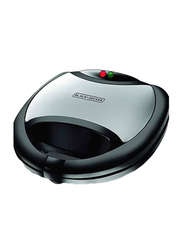 Black+Decker 3-in-1 Sandwich Maker, 750W, TS2090-B5, Black