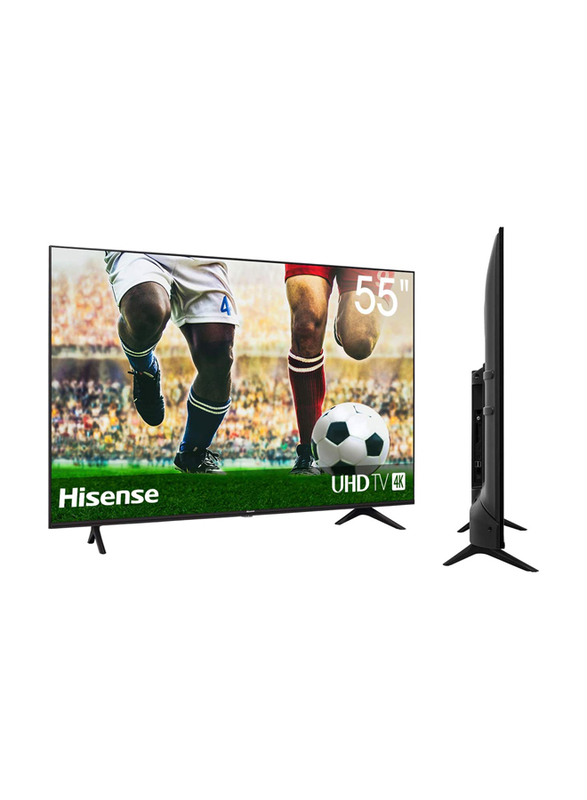 Hisense 55-inch Vidaa 4K UHD Ultra HD Smart TV, 55A7100F, Black