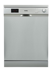 Vestel 12 Place Settings Freestanding Dishwasher, D141X, Silver