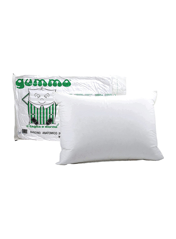 Jamo Gummo Boy Cotton Pillow, 45 x 66cm, GMO105, White