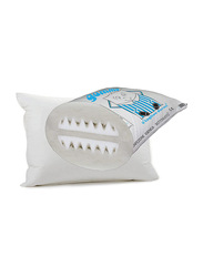 Gummo Synthetic Standard Bed Pillow, Single, White