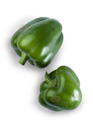 Vegan Organic Green Capsicum, 500g