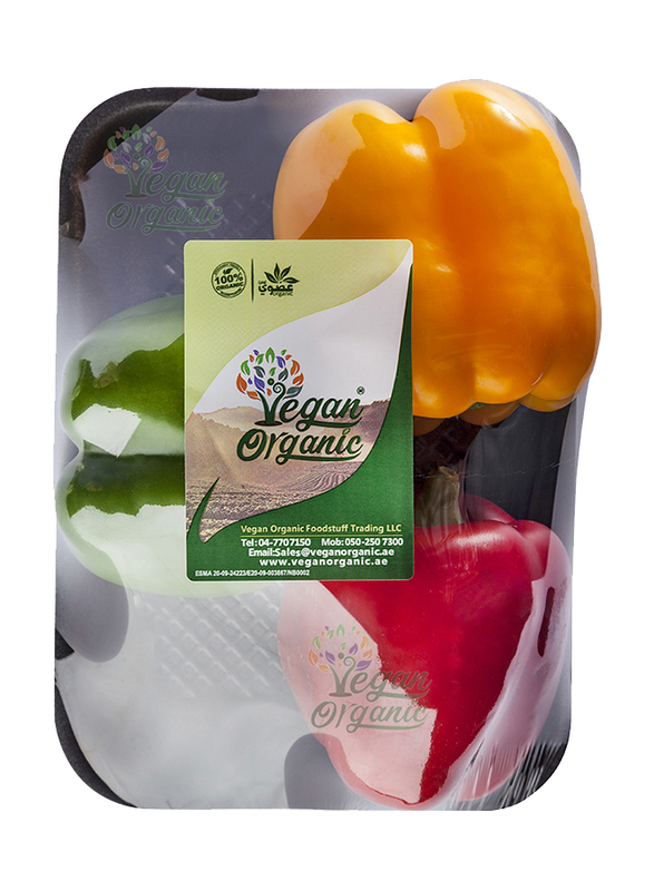Vegan Organic Mix Capsicum, 500g