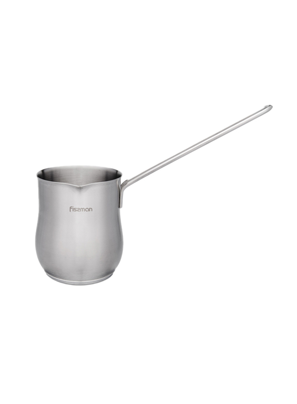 

Fissman 550ml Stainless Steel Coffee Pot with Induction Bottom, Silver