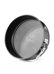 Fissman 22cm Non-Stick Coating Carbon Steel Round Springform Cake Pan, 5641, Grey