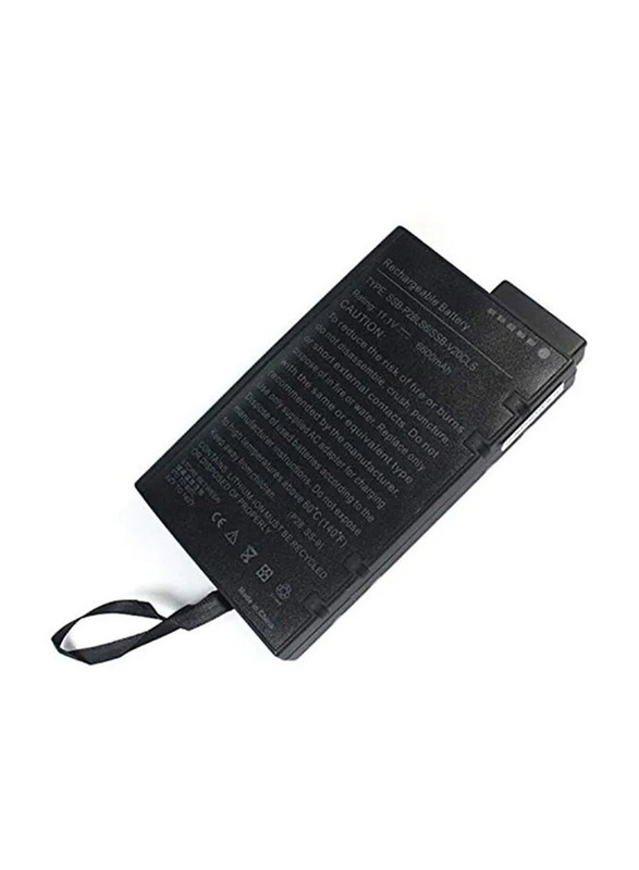 

6600mAh Replacement Laptop Battery for Samsung P28G, Black