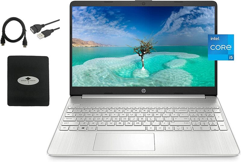 

HP IPS Flagship 2021 Laptop, 15.6" FHD Display, Intel Core i5-1135G7 11th Gen 2.4GHz, 256GB SSD, 16GB RAM, Intel Iris Xe Graphics, EN KB, Windows 11,