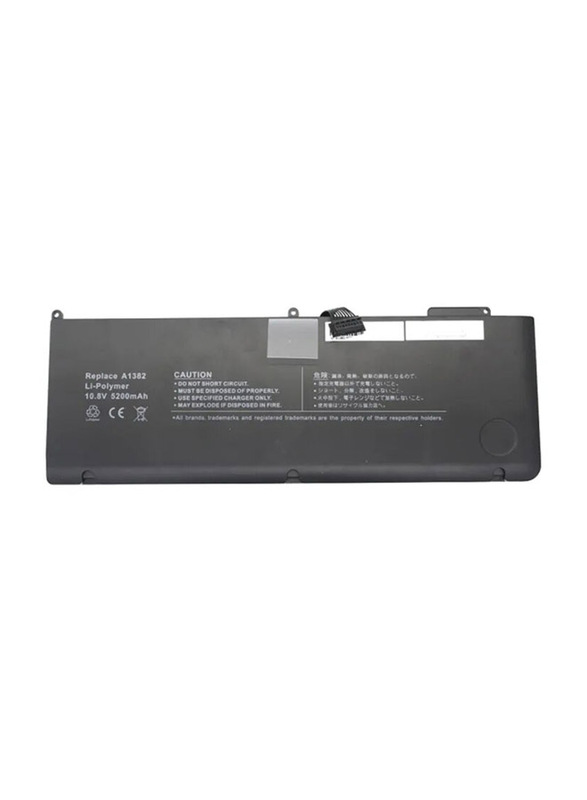 

Replacement 5200mAh Laptop Battery for Apple MacBook Pro, Black