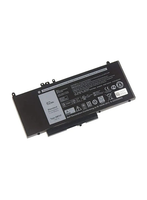 

Replacement Battery for DELL E5470/E5570 6Mt4T 62Wh, Black
