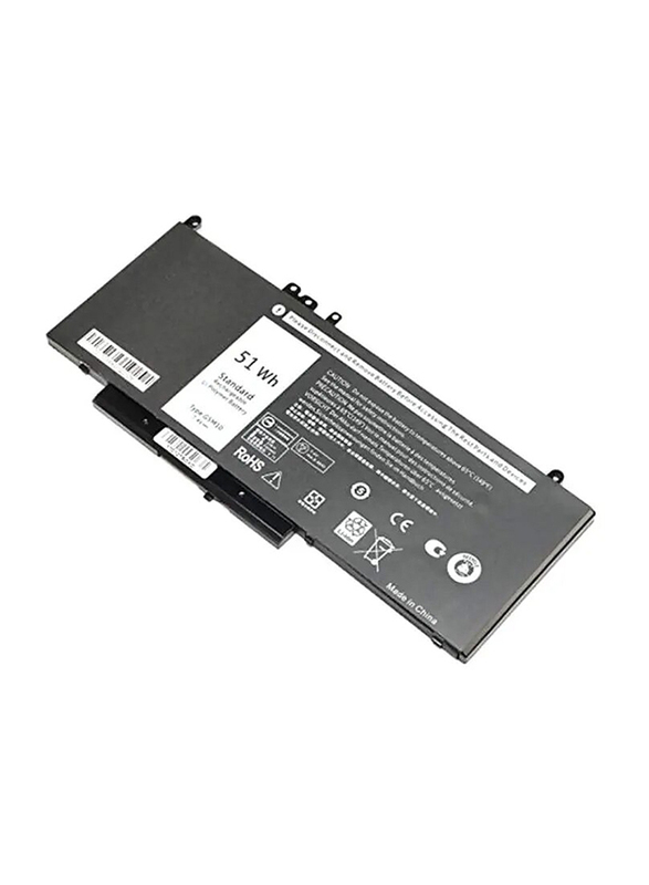 

6460mAh Replacement Laptop Battery for DELL Latitude E5550, Black