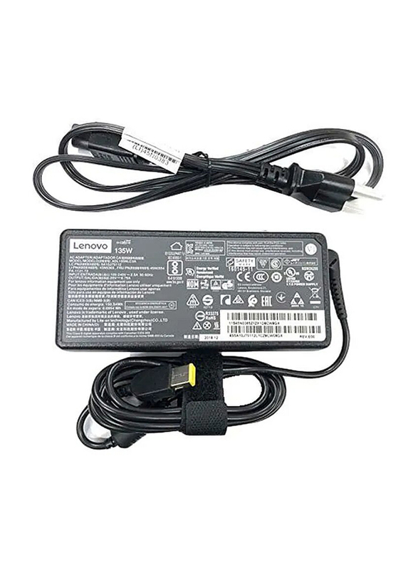 

Lenovo AC Charging Adapter with Cable for Lenovo ThinkPad T440p/T540p/W540/G500/G510, Black