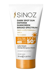 Sinoz Anti-Dark Spot Sunscreen SPF 50+, 50ml