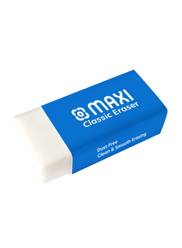 

Maxi 20-Piece Big Pencil Eraser, White