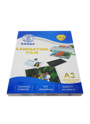 Sadaf Lamination Pouch, A3 Size, 100 Sheets, Clear
