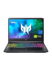 Acer Predator Helios 300 Gaming Laptop, 15.6 inch FHD 144Hz, Intel Core i7-11800H 11th Gen 2.3GHz, 512GB SSD, 16GB RAM, Nvidia RTX 3060 6GB Graphics, Backlit EN KB, Win 10, PH315-54-760S, Black