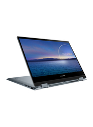 Asus ZenBook Flip UX363EA 2-in-1 Laptop, 13.3 inch OLED Touch x360, Intel Core i7-1165G7 11th Gen, 512GB SSD, 16GB RAM, Intel Iris Xe Graphics, Windows 11, Pine Grey