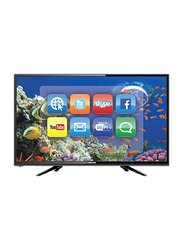 Nikai 55-Inch Flat 4K LED Smart TV, UHD55SLEDT, Black