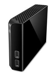 Seagate 6TB HDD Backup Plus Hub External Desktop Hard Drive Storage, USB 3.0, Black