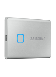 Samsung 1TB T7 SSD External Touch Portable Solid State Drive, USB 3.2, Silver