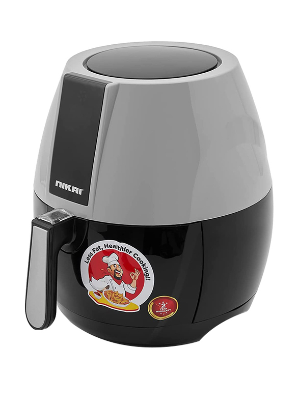

Nikai 3.2L Digital Control Air Fryer, 1200W, NAF355D, Black