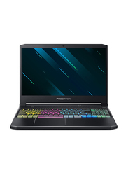 Acer Predator Helios 300 Gaming Laptop, 15.6" Full HD Display, Intel Core i7-10750H 10th Gen 2.6GHz, 512GB SSD, 16GB RAM, NVIDIA GeForce RTX 2060 6GB Graphics, EN KB, Win 10, PH315-53-72XD, Black