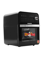 Nikai 12L Air Fryer Oven, 1700, NAFO12, Black