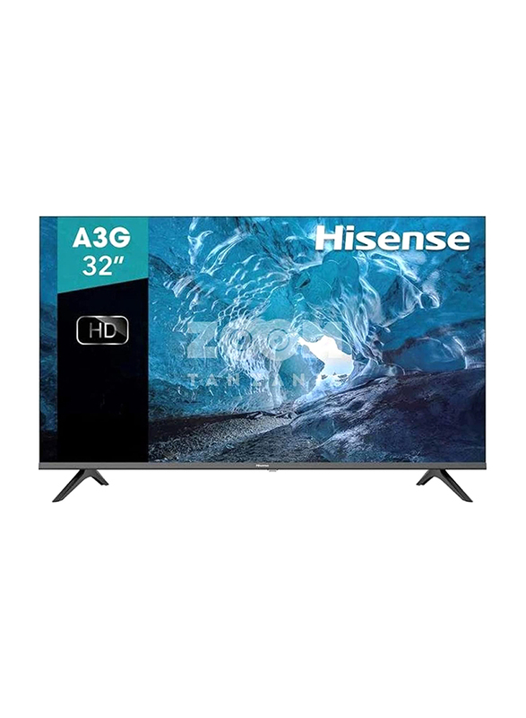 

Hisense 32-inch Flat HD LED Standard TV, 32A3G, Black