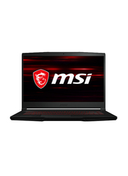 MSI GF63 Thin 10SCXR Gaming Laptop, 15.6 inch FHD, Intel Core i5-10500H, 256GB SSD, 8GB RAM, 4GB Nvidia GTX 1650 Graphics, Window 10 Home, Black