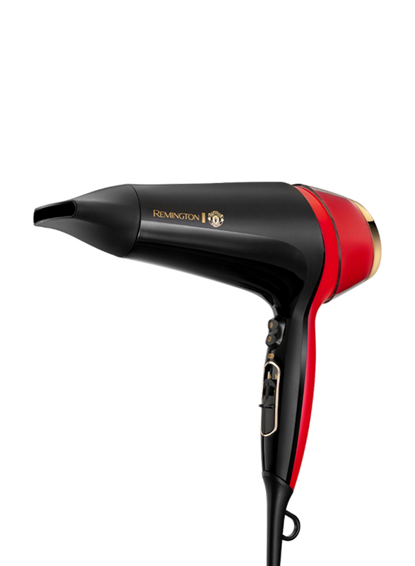 

Remington Thermacare Pro 2400 Manchester United Edition Hair Dryer, 2400W, D5755, Black/Red