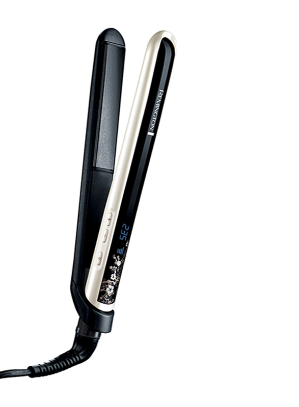 

Remington Pearl Hair Straightener, S9500, Black/White