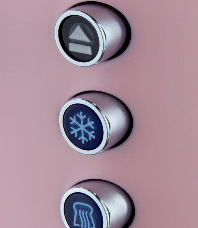 Russell Hobbs 2 Slices Bubble Toaster, Soft Pink