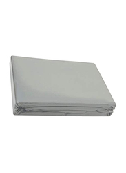 BYFT Orchard 100% Cotton Fitted Bed Sheet, Single, Grey
