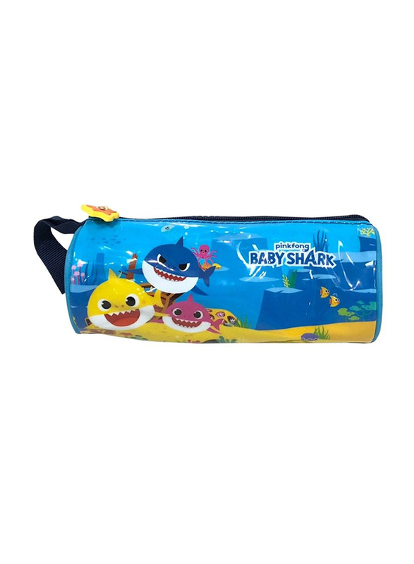 

Baby Shark C-Fish Pencil Bag, Blue/Yellow