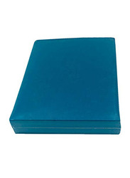 BYFT Orchard 100% Cotton Lightweight Fitted Bed Sheet, Twin, Sky Blue