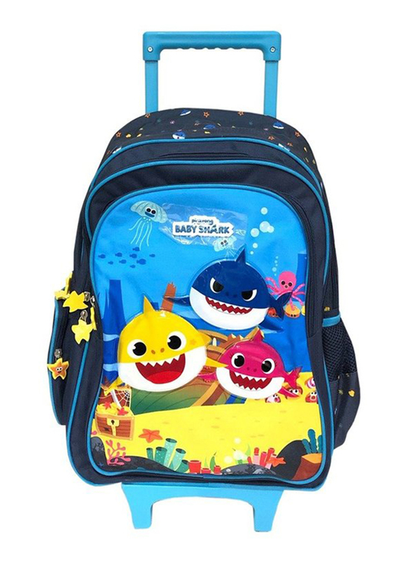 

Baby Shark 14-inch C-Fish Trolley Bag, Multicolour