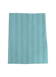 BYFT Tulip Satin Stripe Pillow Cover, 300 Thread Count, Sea Green