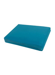 BYFT Orchard 100% Cotton Lightweight Flat Bed Sheet, King, Sky Blue