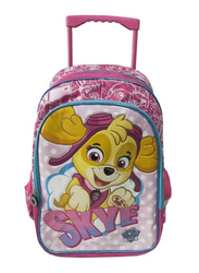 Paw Patrol 16-Inch Double Handle Trolley School Bag for Kids, Pink