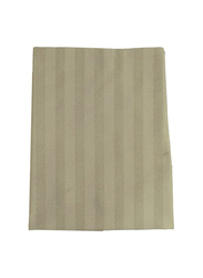 BYFT Tulip Satin Stripe Pillow Cover, 300 Thread Count, Sand