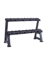 TA Sport DR104 5 Pair Dumbbell Rack, DR104, Black