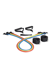 Live-Up Expander Tube Set, LS3218, 9 Pieces, Multicolour
