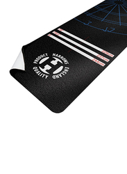 Harrows 365cm Nylon Fibre Dart Mat, JE06, Black