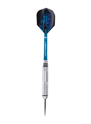 Harrows 3-Piece Blaze Dart Set, 23gm, BD821, Blue/Silver