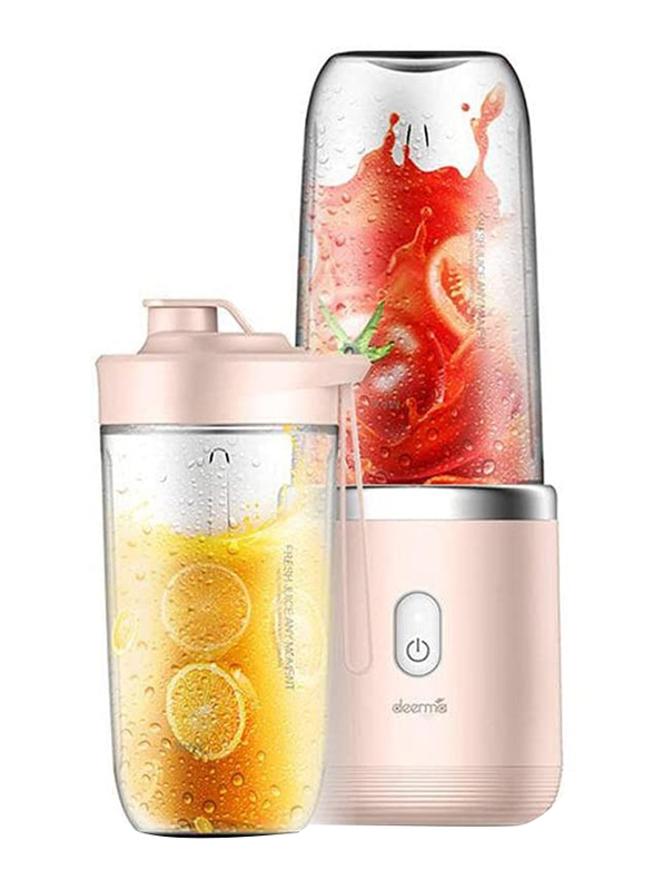 

Deerma 400ml Portable Automatic USB Rechargeable Juicer, 140W, Pink