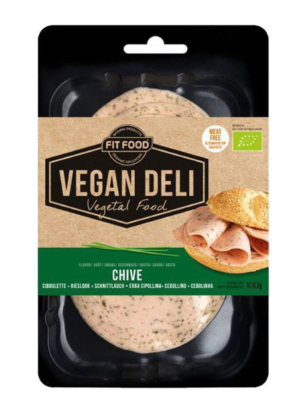 

Fit Food Vegan Slices Chive Organic, 100g