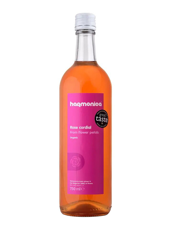 

Harmonica Organic Rose Cordial, 750ml