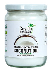 Ceylon Organic Extra Virgin Coconut Oil, 500ml