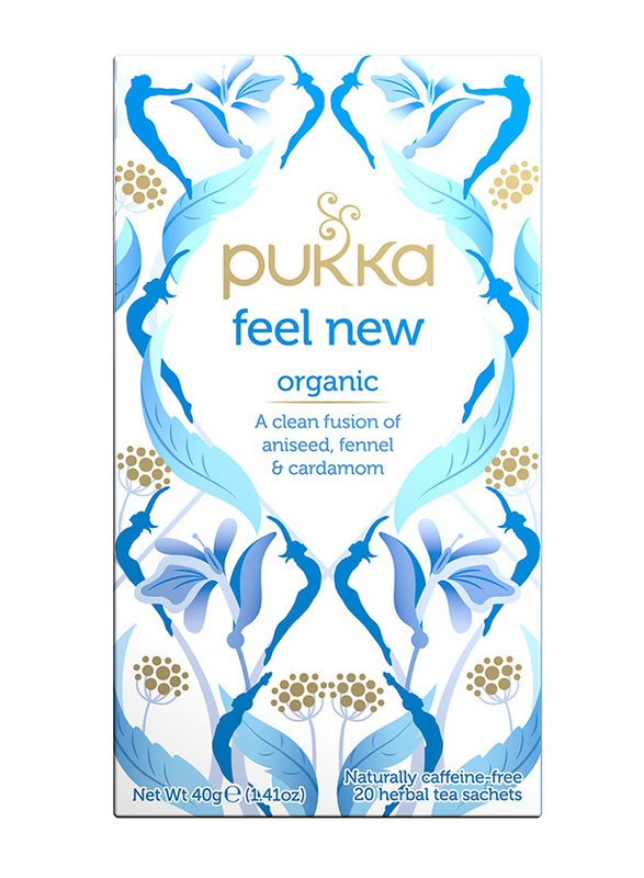 

Pukka Feel New Tea with Aniseed, Fennel & Cardamom, 40g
